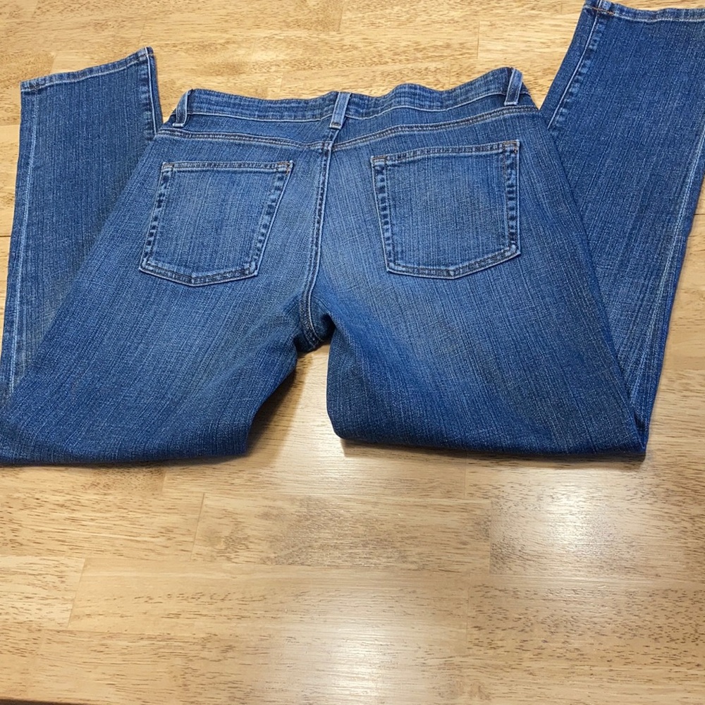 Lovely Eileen Fisher stretch straight leg jeans - Picture 8 of 12